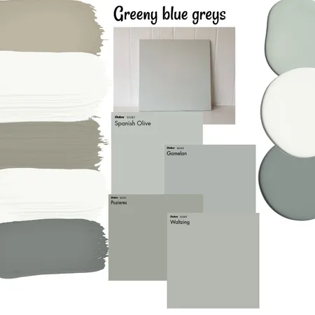 Greeny blue greys Interior Design Mood Board by Hclb on Style Sourcebook