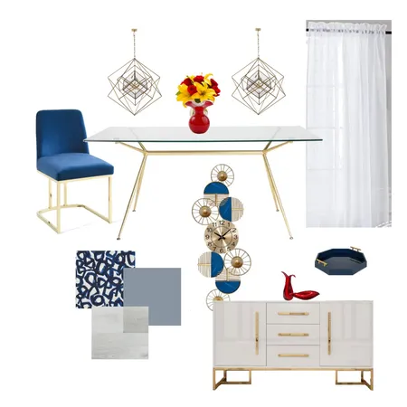 Dining Room - Module 9 Interior Design Mood Board by kgermain on Style Sourcebook