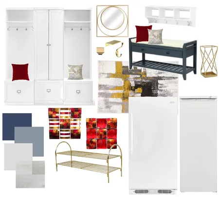 Mudroom - Module 9 Interior Design Mood Board by kgermain on Style Sourcebook