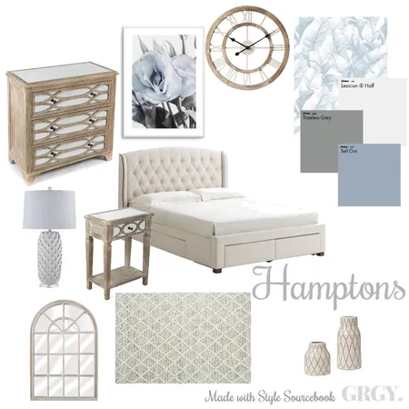 Hamptons Interior Design Mood Board by Studio Gregory on Style Sourcebook