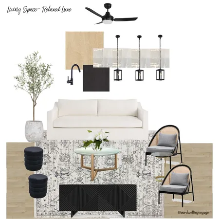 Living Space - Relaxed Luxe Interior Design Mood Board by Casa Macadamia on Style Sourcebook