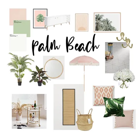 Palm beach Interior Design Mood Board by mymoderndollshouse on Style Sourcebook