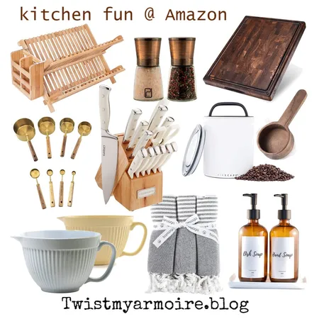 kitchen fun @ amazon Interior Design Mood Board by Twist My Armoire on Style Sourcebook