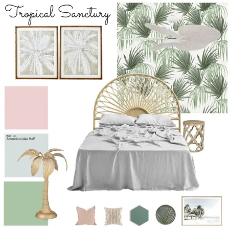 Tropical Assignment 3 Part A Interior Design Mood Board by BergCreations on Style Sourcebook