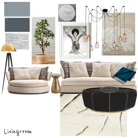 LIVINGROOM MODULE 9 Interior Design Mood Board by Angelian Luca on Style Sourcebook