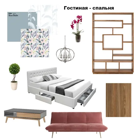 Гостиная - спальня Interior Design Mood Board by Людмила on Style Sourcebook