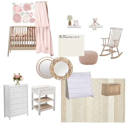 Nursery Interior Design Mood Board by randajaber on Style Sourcebook