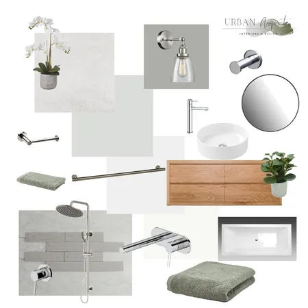 Farmhouse Bathroom Interior Design Mood Board by Urban Aspect Build Planning & Interior Design on Style Sourcebook