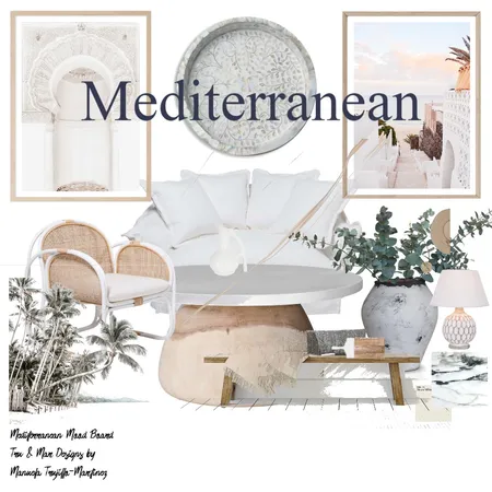 Mediterranean 2 Interior Design Mood Board by Tru&Mar on Style Sourcebook