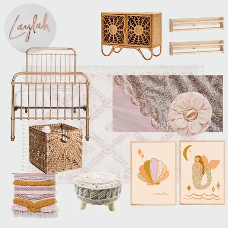 Girls Bedroom Interior Design Mood Board by Hasto on Style Sourcebook