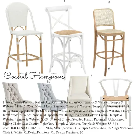 bar stools_dining chairs Interior Design Mood Board by Miranda_Elise on Style Sourcebook