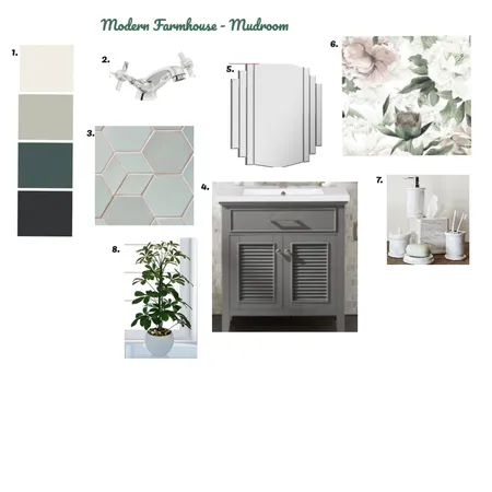 Modern Farmhouse - WC Interior Design Mood Board by Dorothea Jones on Style Sourcebook