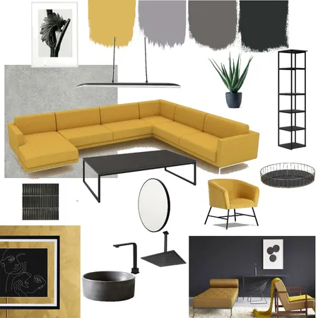 Ocra mood 15 Interior Design Mood Board by Acp.suisse.interiors on Style Sourcebook