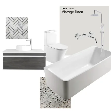 Bathroom 1 Interior Design Mood Board by canargentralian on Style Sourcebook