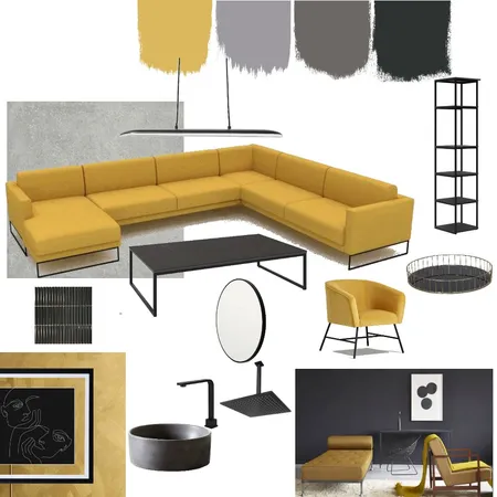 Ocra mood 17 Interior Design Mood Board by Acp.suisse.interiors on Style Sourcebook