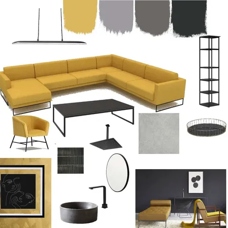 Ocra mood 18 Interior Design Mood Board by Acp.suisse.interiors on Style Sourcebook