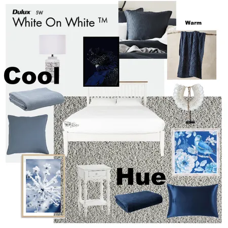 Blue Temperature Interior Design Mood Board by Littlerhodesy on Style Sourcebook