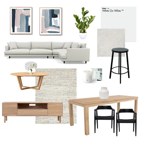 Living & Dining 2 Interior Design Mood Board by carolynheuvel on Style Sourcebook