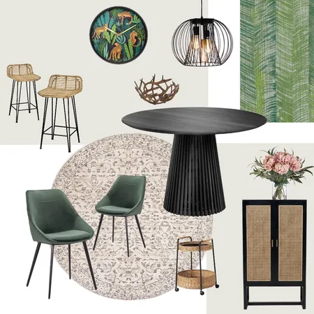 IDI-M9-Dining Room Interior Design Mood Board by Chersome on Style Sourcebook