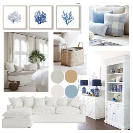 Module 3 - Hamptons Mood Board 2 Interior Design Mood Board by Valerie Joan Interiors on Style Sourcebook