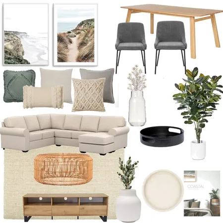 Lounge/Dining Interior Design Mood Board by Meg Caris on Style Sourcebook