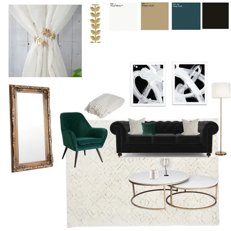 Living Room Interior Design Mood Board by Despina on Style Sourcebook