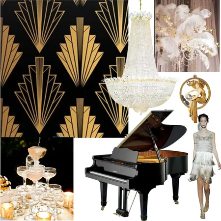 Art Deco Interior Design Mood Board by sharon glover on Style Sourcebook