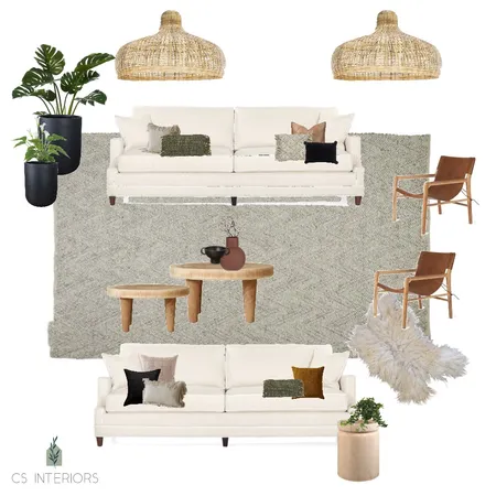 Upstairs Lounge- Tephi rug Interior Design Mood Board by CSInteriors on Style Sourcebook