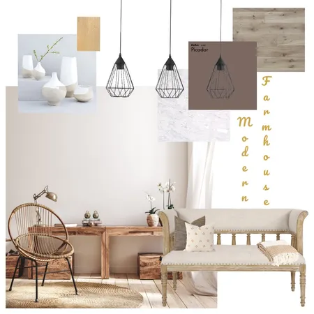 Modern Farmhouse Interior Design Mood Board by Collette Interiors on Style Sourcebook