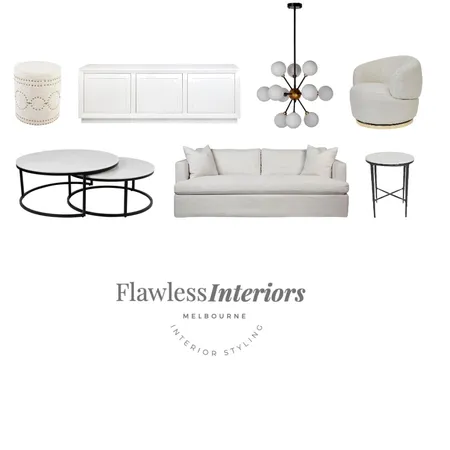 luxe living Interior Design Mood Board by Flawless Interiors Melbourne on Style Sourcebook