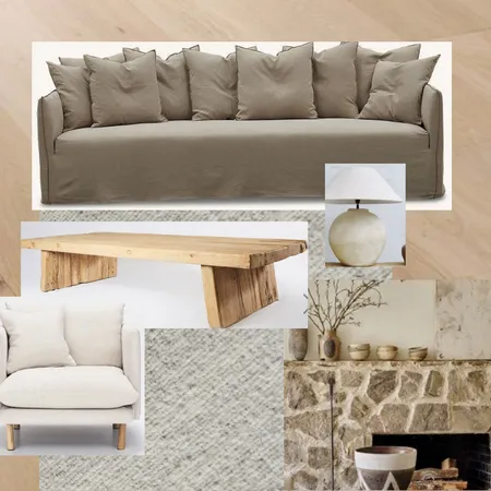 living room with oak Interior Design Mood Board by lukamccabe on Style Sourcebook