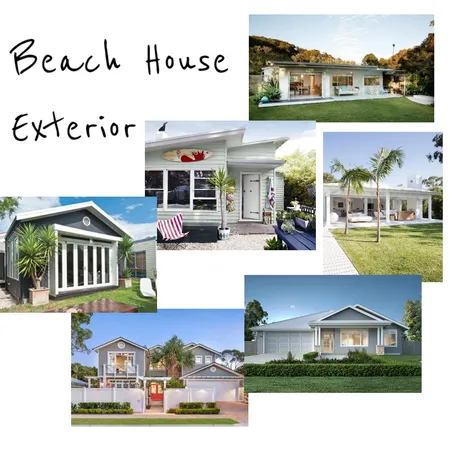 Beach house exterior Interior Design Mood Board by Kate_Reda on Style Sourcebook