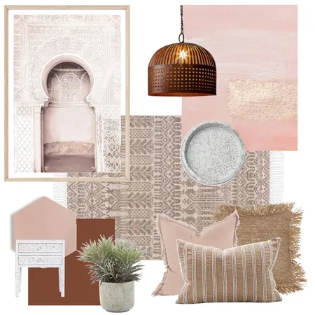 Pink Moroccan Interior Design Mood Board by Sarah_Bradley on Style Sourcebook