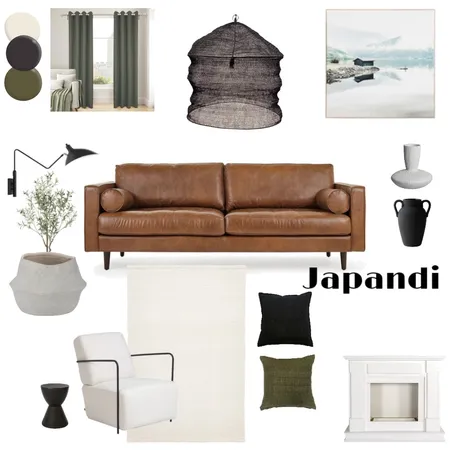 Japandi inspired living room Interior Design Mood Board by Emjeffs on Style Sourcebook