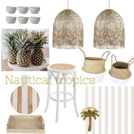 Nautical Tropics Interior Design Mood Board by Beach Road on Style Sourcebook