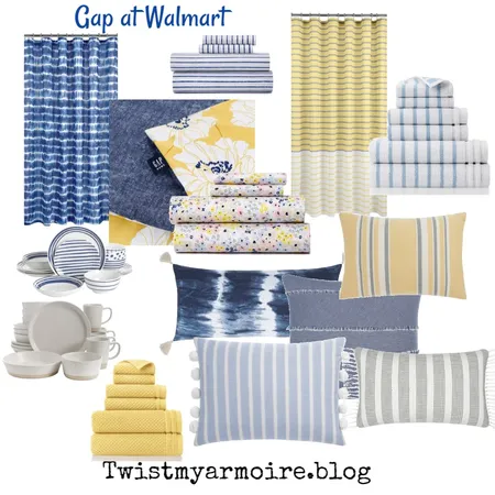 Gap at Walmart Interior Design Mood Board by Twist My Armoire on Style Sourcebook