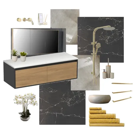 Ensuite Interior Design Mood Board by joirain on Style Sourcebook