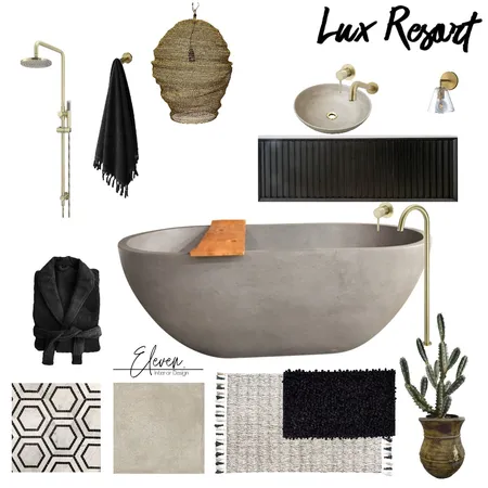 lux resort bathroom Interior Design Mood Board by Manea Interior Design & Styling on Style Sourcebook