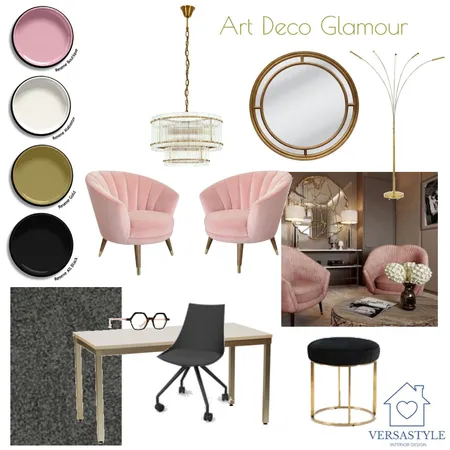 Matthews Boutique Whangarei Art Deco Glamour Interior Design Mood Board by Christina Clifford on Style Sourcebook