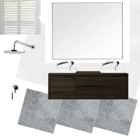 Guest/Ensuite Bathroom Interior Design Mood Board by kazgrundy on Style Sourcebook