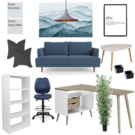 Scandi study Interior Design Mood Board by G2 Interiors on Style Sourcebook