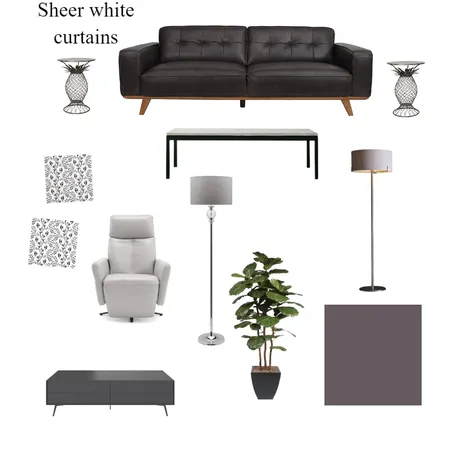 Living Room Interior Design Mood Board by MistiBarrientos on Style Sourcebook