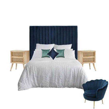 Navy - Bedroom Interior Design Mood Board by HCD on Style Sourcebook