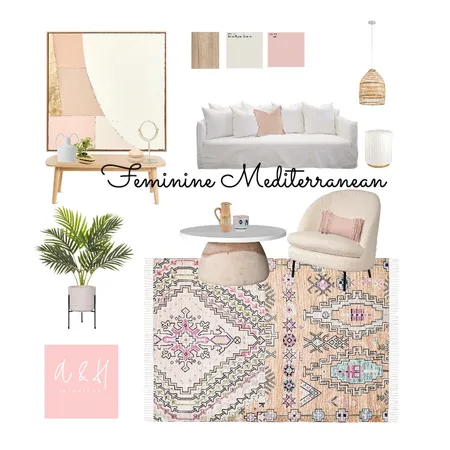 Feminine Mediterranean Interior Design Mood Board by Sinead on Style Sourcebook