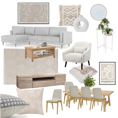 Nat Interior Design Mood Board by Oleander & Finch Interiors on Style Sourcebook