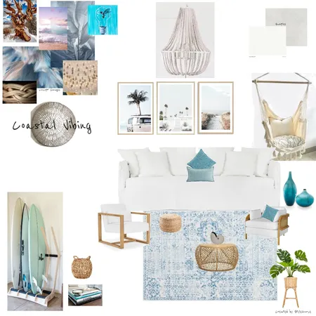 Coastal vibing Interior Design Mood Board by Likah Interior Designs on Style Sourcebook