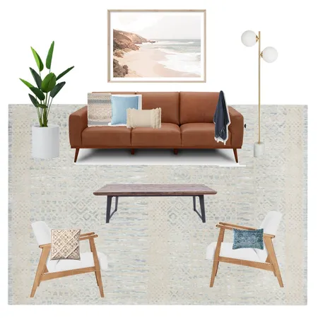 Living room with blue rug Interior Design Mood Board by Mizz66 on Style Sourcebook