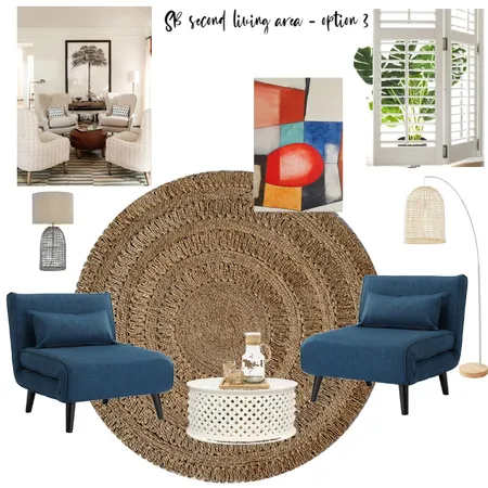 SB Second Living Area Option 3 Interior Design Mood Board by REM on Style Sourcebook