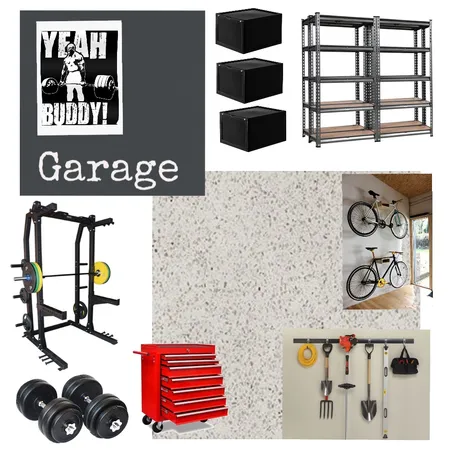 Garage organisation plan Interior Design Mood Board by Elle_richardson on Style Sourcebook