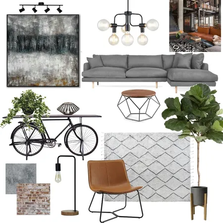 industrial Interior Design Mood Board by miaLoraine on Style Sourcebook